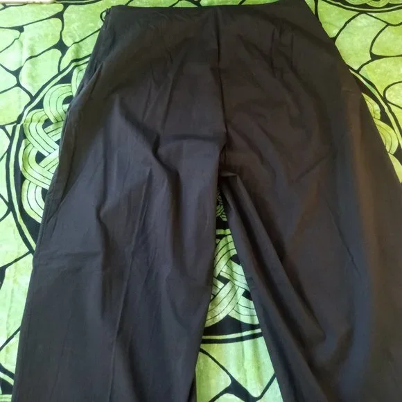 Vintage Talbots Black Stretch Pants Size 8 - Picture 13 of 13